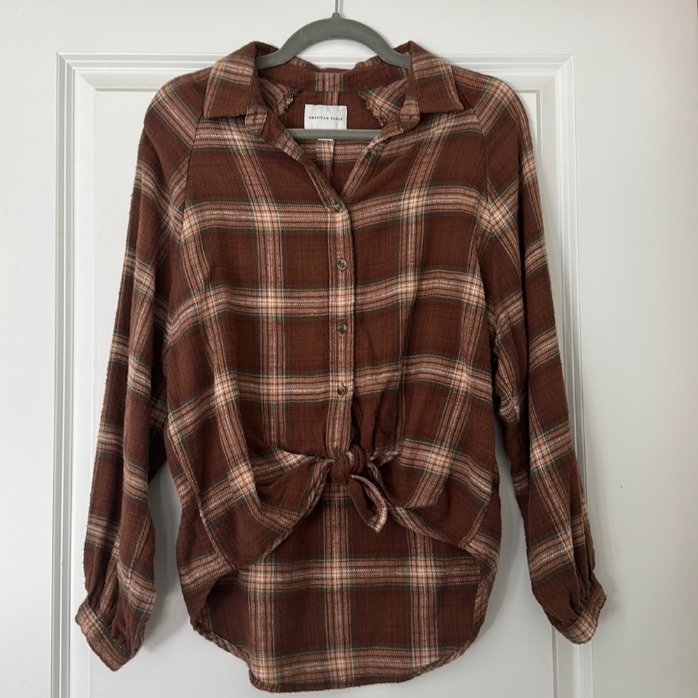 American Eagle Plaid Shirt